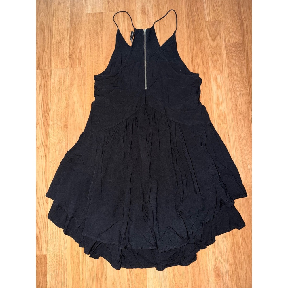 Romeo + Juliet Couture Black Mini Dress Lace Detail Racerback NWT RJRLEL1258S - Picture 4 of 4